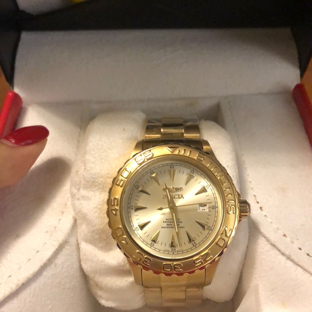 Gold watch